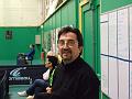 Philippe, supporter de l'equipe pour cette journee